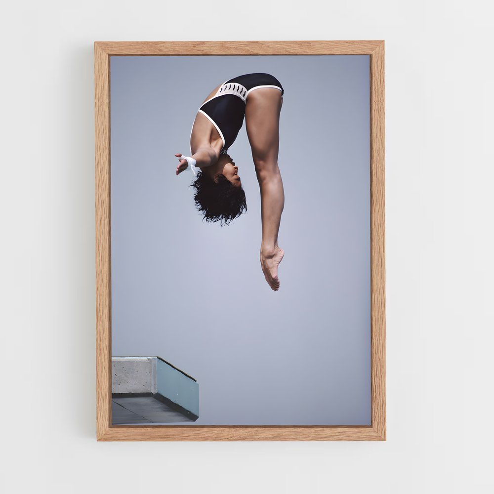 Poster Olympics de springboard – affiche Plongeon au tremplin (vue 4)